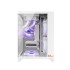 PC POWER OCEAN VIEW V1 MATX GAMING CASING (5 X ARGB FAN) WH